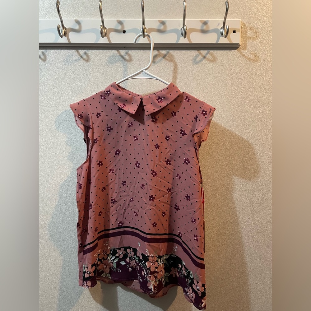 Elle Tank Blouse Size Small